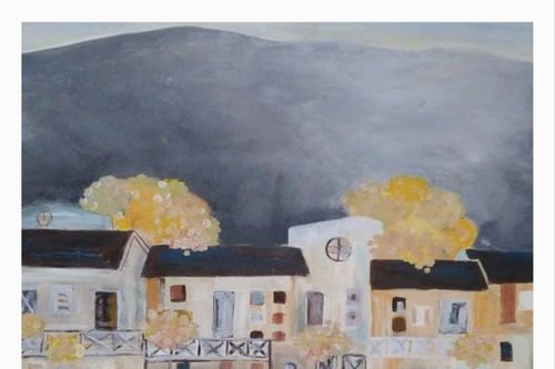 'Mây qua mơ phố': Con người, đô thị và thiên nhiên cùng tồn tại trong hội họa Nguyễn Xuân Anh