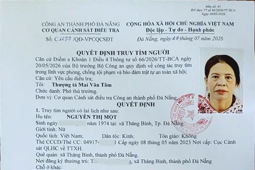Thông báo truy tìm người