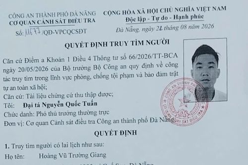 Cơ quan điều tra truy tìm đối tượng