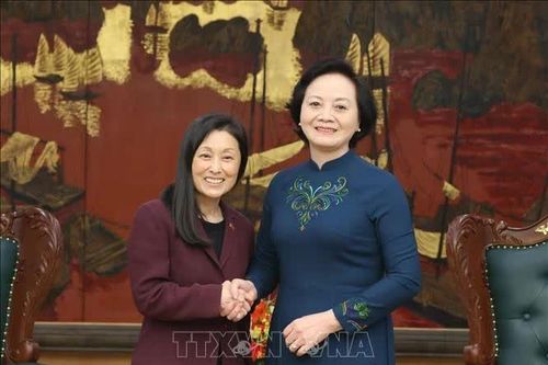 Phó Thủ tướng Chính phủ Phạm Thị Thanh Trà tiếp Đại sứ Hoa Kỳ tại Việt Nam Jennifer Wicks