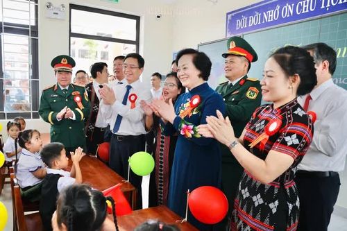 Khánh thành trường nội trú liên cấp hơn 178 tỷ đồng nơi vùng biên giới A Lưới, TP Huế