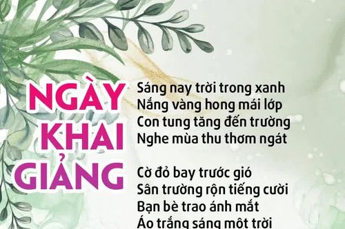 Ngày khai giảng