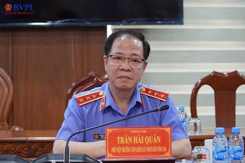 Phó Viện trưởng Trần Hải Quân làm việc với lãnh đạo Tỉnh ủy Đồng Tháp về trọng tâm công tác tuyên truyền