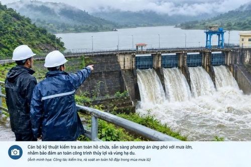 Chủ động ứng phó mưa lớn, bảo đảm an toàn công trình thủy lợi