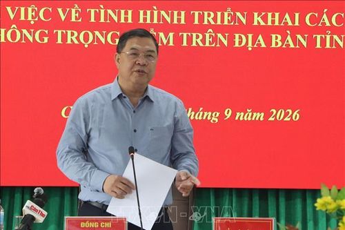 Đẩy nhanh thực hiện các dự án trọng điểm Tây Nam Bộ