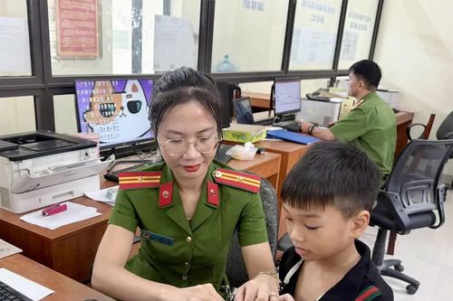 Công an xã Tam Đảo vì Nhân dân phục vụ