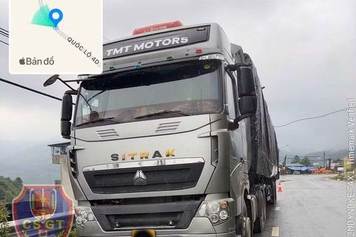 Phạt 28 triệu đồng xe tải bị tước tem kiểm định vẫn lưu thông