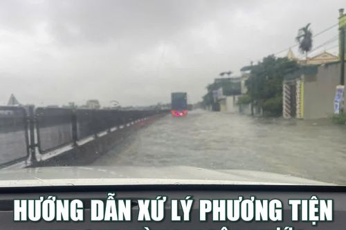 Hướng dẫn xứ lý phương tiện khi qua vùng ngập nước