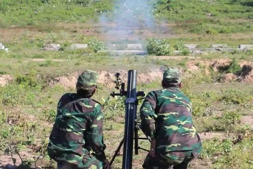 Cảnh báo an toàn trong thời gian Trung đoàn 739 bắn đạn thật tại xã Bình An ngày 22-9