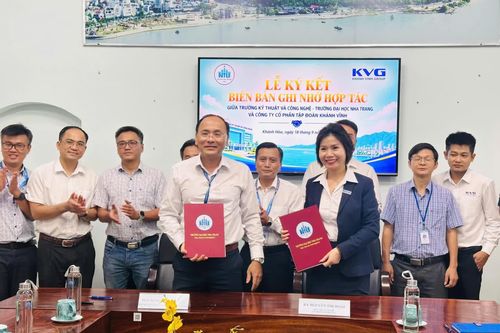 Tập đoàn Khánh Vĩnh ký kết hợp tác về nhân lực với Trường Kỹ thuật và Công nghệ