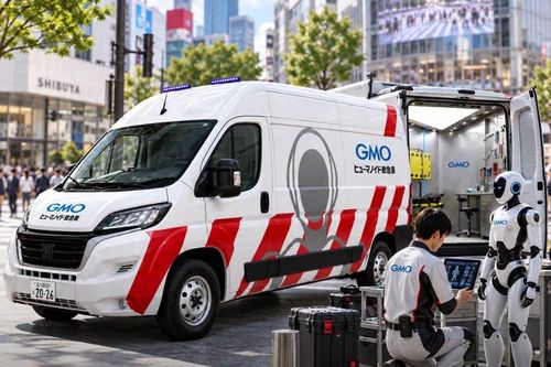 Xe cứu thương chuyên cấp cứu cho robot hình người đầu tiên ở Nhật Bản