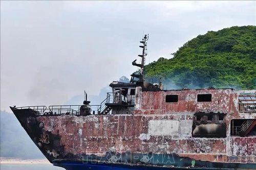 Phát hiện một lượng lớn thuốc nổ và amoni nitrat trên phà ở Philippines