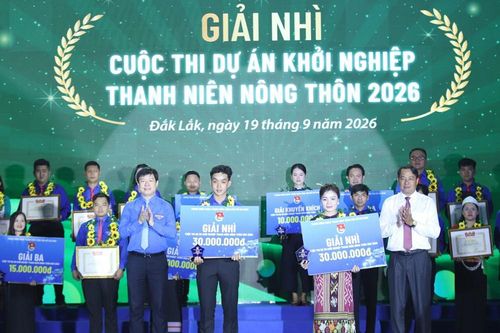 Lâm Đồng có 2 dự án được vinh danh tại cuộc thi Khởi nghiệp thanh niên nông thôn năm 2026