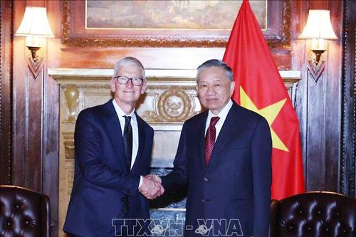 Tổng Bí thư, Chủ tịch nước Tô Lâm tiếp lãnh đạo một số tập đoàn Hoa Kỳ