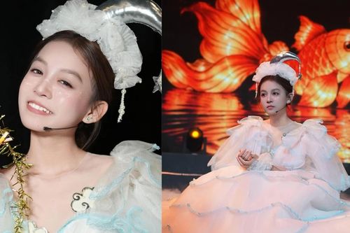 Sao nhí Ali Thục Phương hóa 'nàng Mây', khoe vẻ đẹp trong trẻo mùa Trung thu