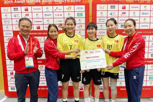 Giành huy chương vàng ASIAD 20, đội tuyển cầu mây đôi nữ Việt Nam nhận thưởng 'nóng' 200 triệu đồng