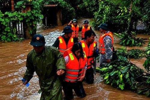 Lực lượng vũ trang tỉnh Tây Ninh và Lâm Đồng giúp dân ứng phó mưa lũ