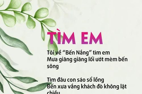 Tìm em