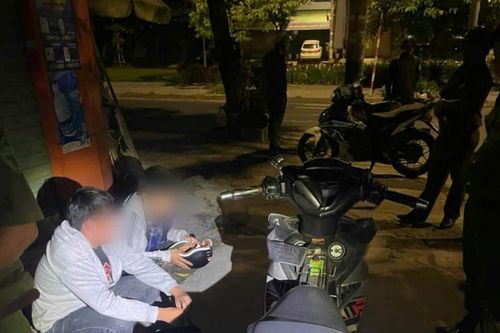 Công an phường An Khê phát hiện 3 đối tượng vừa trộm xe máy trong đêm