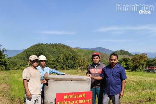 Xã Bác Ái Tây tổ chức lễ ra quân các hoạt động vì môi trường