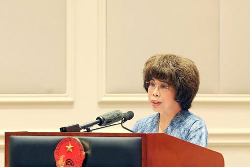 Phát biểu của Anh hùng Lao động Thái Hương tại buổi Tổng Bí thư, Chủ tịch nước Tô Lâm gặp mặt các doanh nghiệp tiêu biểu