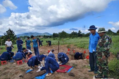 Đội K92 tìm kiếm, quy tập được 5 bộ hài cốt liệt sĩ tại tỉnh Kép, Vương quốc Campuchia