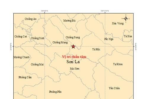 Động đất mạnh 4,2 độ vào sáng 19/10 tại Sơn La làm nhà cửa rung lắc