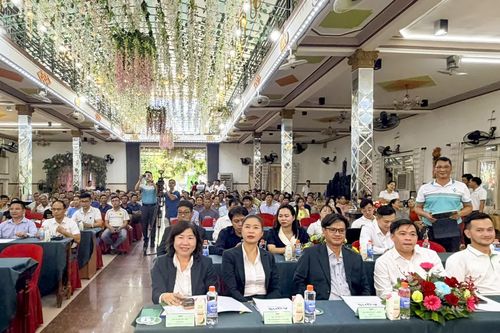 AgriS Ninh Thuận tổ chức Hội nghị tổng kết niên vụ mía 2025 - 2026 và định hướng chính sách đầu tư vụ mía 2026 - 2027