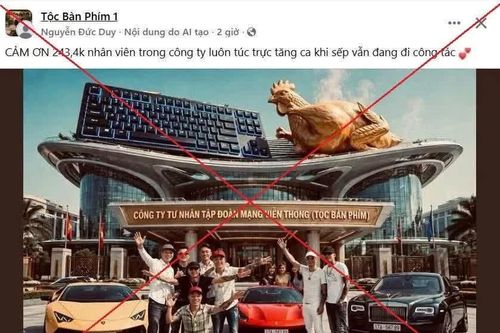 Một quản trị viên bị phạt vì đăng tin về 'giang hồ mạng Trường con'