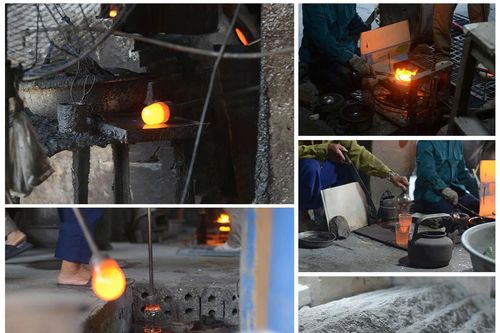 Nghề thổi thủy tinh Xối Trì với nỗi lo mai một