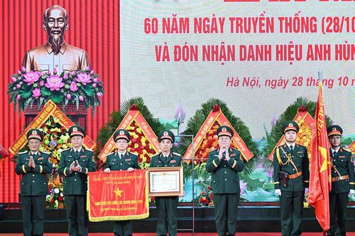 Học viện Kỹ thuật Quân sự đón nhận danh hiệu Anh hùng Lực lượng vũ trang nhân dân lần thứ hai