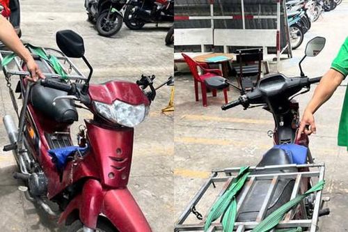 Công an TPHCM: Tìm người liên quan đến chiếc xe máy trong vụ trộm