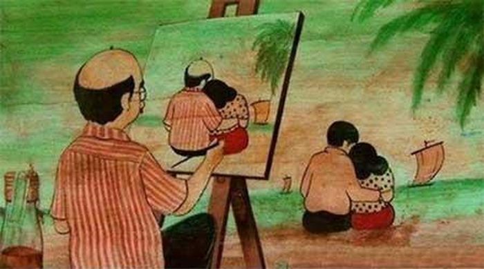 Ước mơ của họa sĩ độc thân.