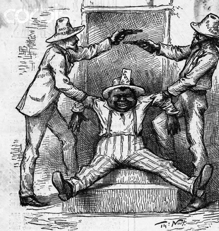 Một trong những cử tri bị băng nhóm “Không biết gì” đối xử tàn bạo nhất là Edgar Allen Poe. Người này đã bị đánh đập dã man tới mức thiệt mạng. Tội ác của chúng vẫn chưa dừng lại ở đó. Những thành viên của băng nhóm này còn đánh cả nhân viên cứu hỏa và gây ra cuộc bạo loạn đẫm máu khi nhiều ngôi nhà đang bị lửa thiêu rụi. 