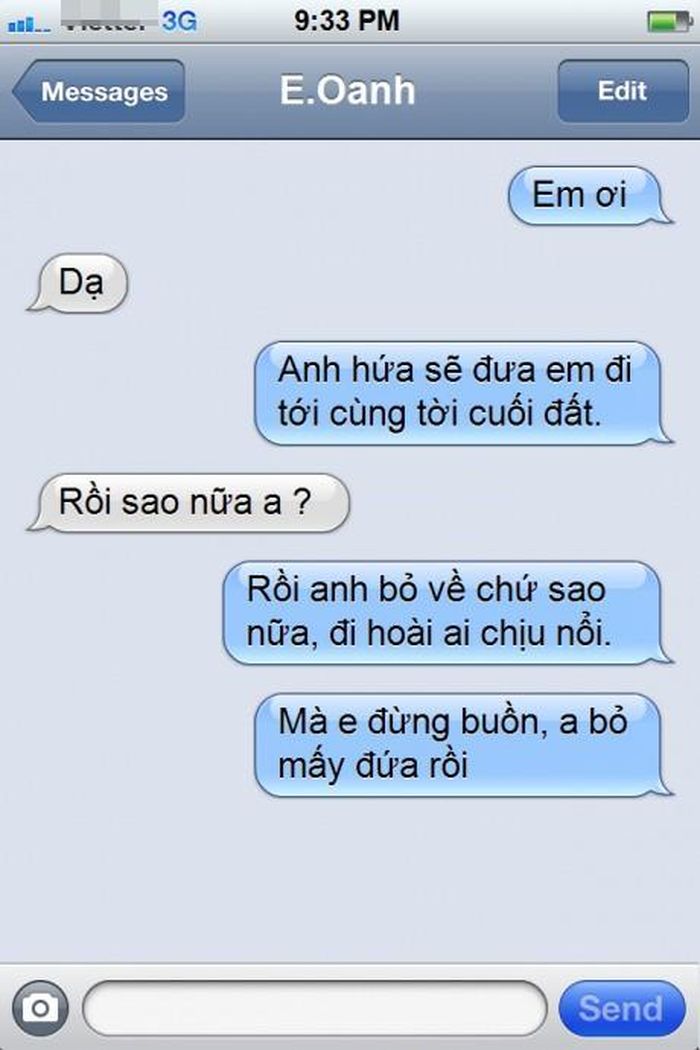  Câu trả lời phũ phàng