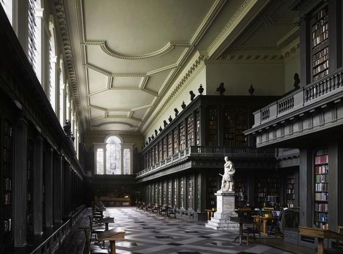 Thư viện Codrington ở Oxford, Anh hoàn thành năm 1751. Ảnh: Rex