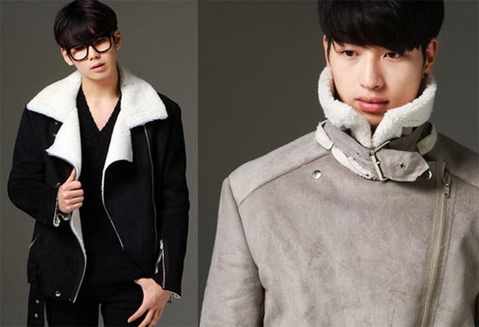 Những chiếc áo jacket da luôn gây được hiệu ứng bởi sự bụi bặm, cá tính nổi bật. Trong mùa đông, trang phục cũng không ngoại lệ khi được thiết kế thêm phần cổ bằng bông cực kỳ bắt mắt.