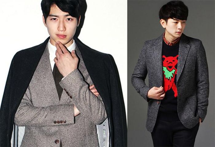 Phái nam cũng có thể kết hợp nhiều lớp cho trang phục của mình. Vest + sơ mi + áo thun len hay vest + sơ mi + áo len + coat. Hai phong cách hoàn toàn nổi bật và khác biệt.