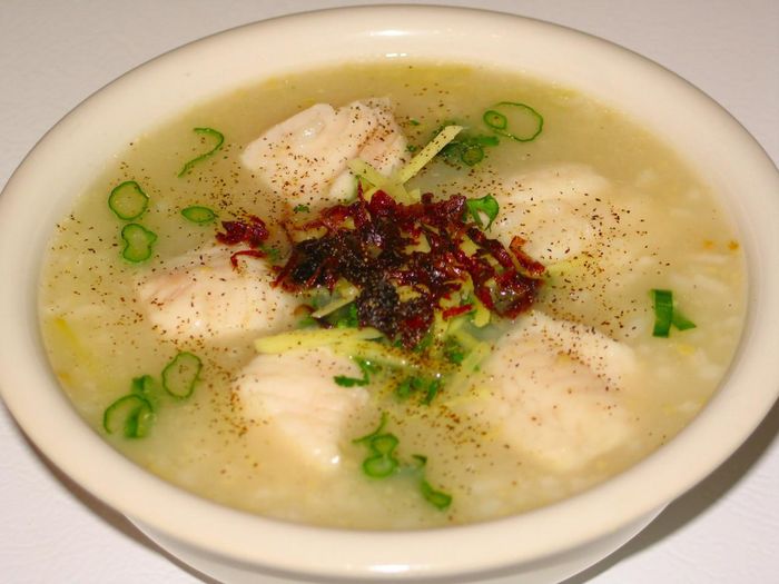 Cháo cá cực bổ dưỡng.