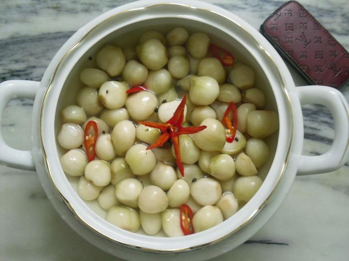 Hành củ muối chua...