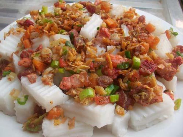  Bánh đục tôm thịt.