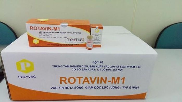 Vaccine rotavin-M1 phòng tiêu chảy rota virus do Việt Nam sản xuất