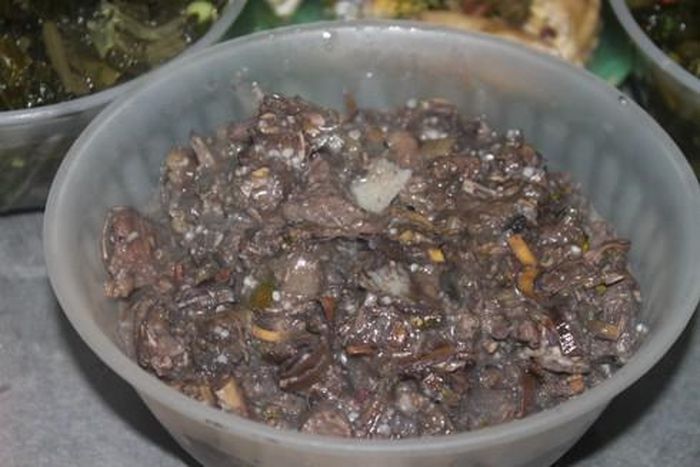 Món thịt thối đứng ngôi vị hàng đầu trong tứ đại đặc sản của người dân tộc Thái ở Mường La.