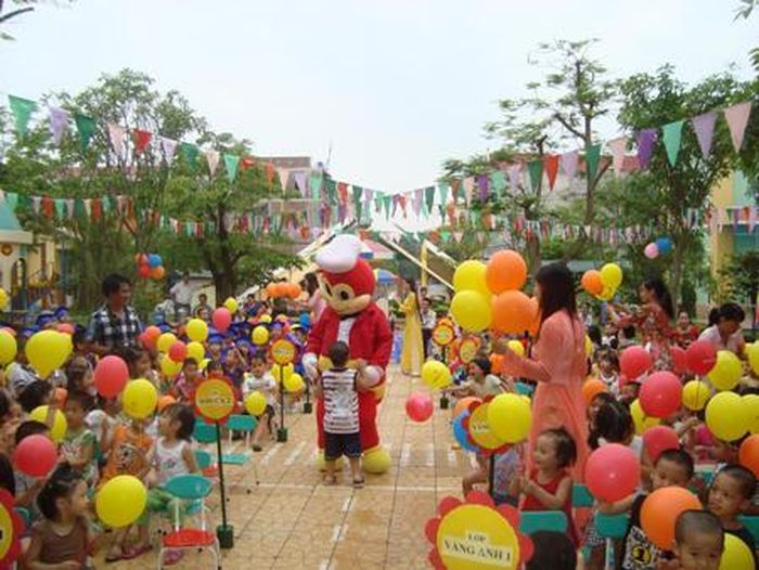 Con trẻ được sử dụng dịch vụ mầm non “5 sao” nhưng phụ huynh chỉ phải bỏ ra khoản chi phí tương đối thấp so với những gì con em họ nhận được.