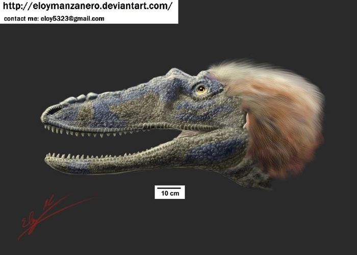 Vì sở hữu chiếc mũi khá dài, sinh vật được đặt biệt danh là Pinocchio rex, đặt theo tên Pinocchio (chú rối gỗ với chiếc mũi dài vô hại), nhưng nó lại là kẻ săn mồi đáng sợ nhất ở châu Á trong kỷ Phấn Trắng. 