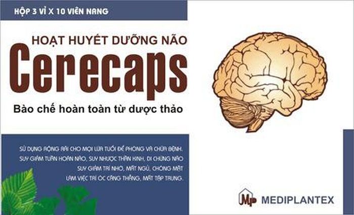 Cerecaps_Phương thuốc Huyết phủ trục ứ thang thời hiện đại.