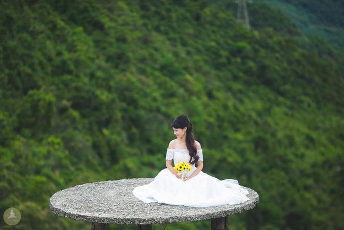 Ngay sau đó, cô dâu – chú rể đều rất thích thú với địa điểm này. 
