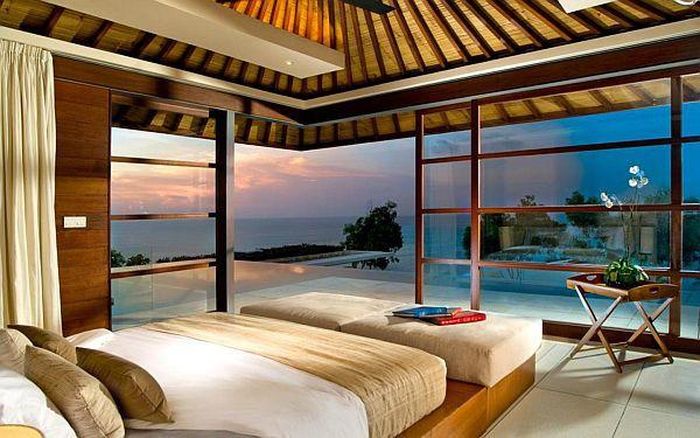  Một phòng ngủ sẽ rất hoàn hảo nếu nó trông ấm cúng và có khung cảnh đẹp.