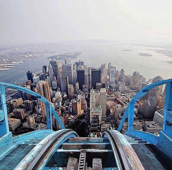 New York là một trong những nơi mang lại cảm hứng sáng tạo cho nhiều bức ảnh của ông. 