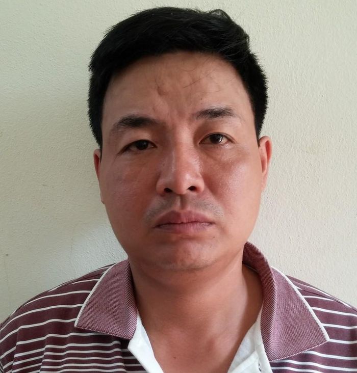  Đối tượng Hiếu tại cơ quan điều tra.